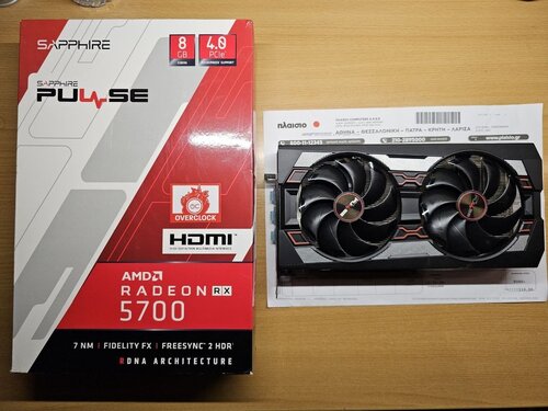 Περισσότερες πληροφορίες για "Sapphire Radeon RX 5700 8G GDDR6"