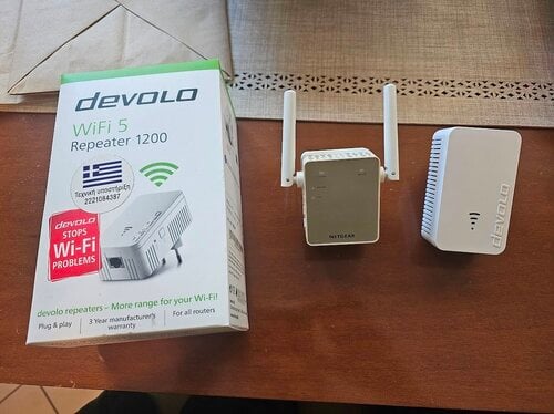 Περισσότερες πληροφορίες για "Devolo Wifi5 Repeater 1200 + NETGEAR AC750 Repeater + TP-Link TL-WA850RE (v7.0)"