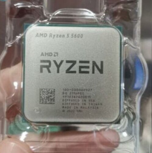 Περισσότερες πληροφορίες για "AMD Ryzen 5 5600 3.5GHz Επεξεργαστής 6 Πυρήνων για Socket AM4"