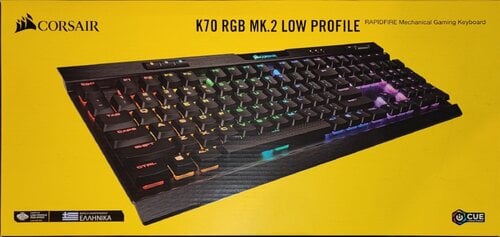 Περισσότερες πληροφορίες για "K70 RGB MK2 LOW PROFILE RAPIDFIRE"