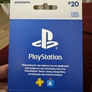 Περισσότερες πληροφορίες για "PlayStation 4-PlayStation 5 gift card 20 €"