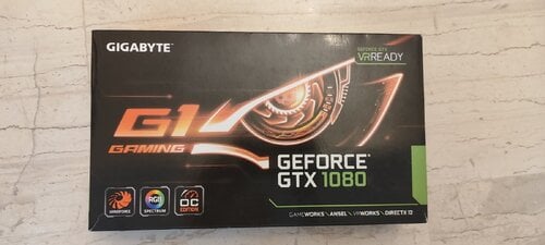 Περισσότερες πληροφορίες για "Gigabyte GeForce GTX 1080 G1 Gaming"