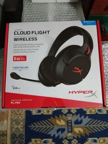 Περισσότερες πληροφορίες για "HyperX Cloud Flight Ασύρματο Over Ear Gaming Headset με σύνδεση 3.5mm / USB Κόκκινο"