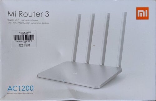 Περισσότερες πληροφορίες για "Xiaomi Mi Router 3"