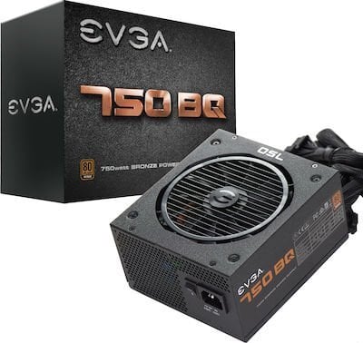 Περισσότερες πληροφορίες για "EVGA 750 BQ 750W Τροφοδοτικό Υπολογιστή Semi Modular 80 Plus Bronze"