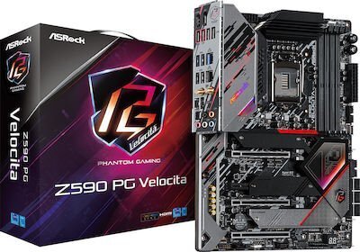 Περισσότερες πληροφορίες για "ASRock Z590 PG Velocita Wi-Fi Motherboard ATX με Intel 1200 Socket+Intel Core i5-11400F 2.6GHz."