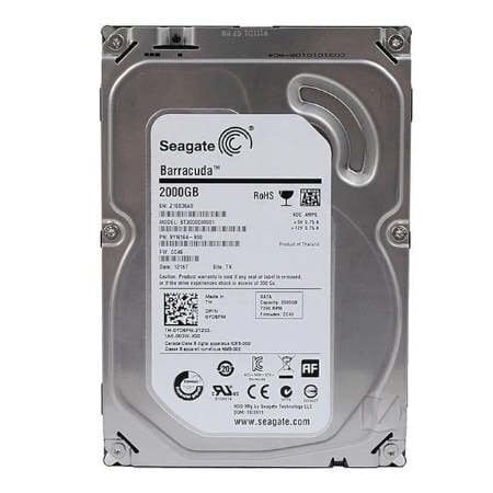 Περισσότερες πληροφορίες για "Seagate Barracuda ST2000DM001"