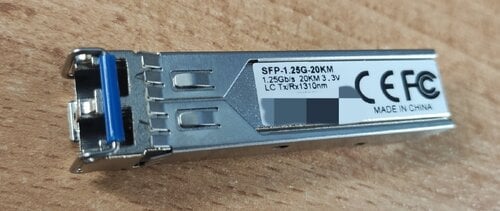 Περισσότερες πληροφορίες για "Utepo SFP Optical Module 1.25G Double Optical Fiber 20km"