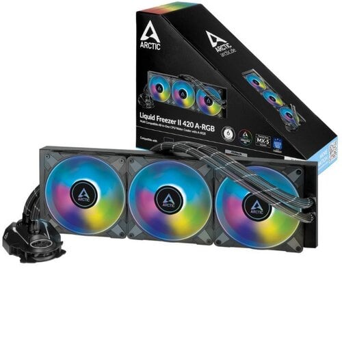 Περισσότερες πληροφορίες για "Arctic Liquid Freezer II 420 A-RGB"