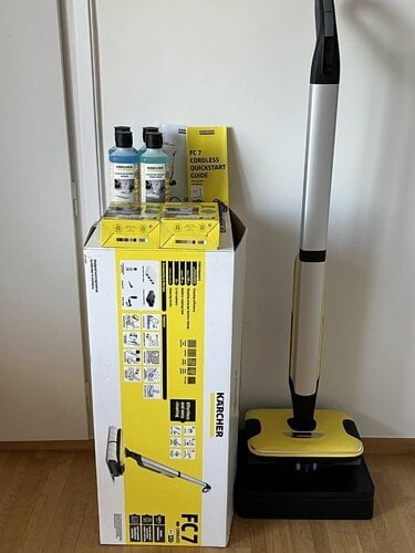 Περισσότερες πληροφορίες για "Karcher FC 7 Cordless Σκούπα-Σφουγγαρίστρα"