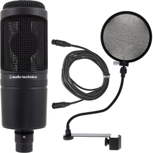 Περισσότερες πληροφορίες για "Audio-Technica AT 2020 Bundle"