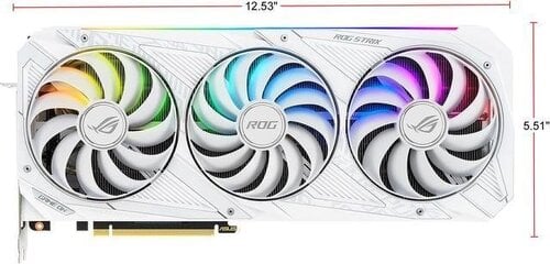 Περισσότερες πληροφορίες για "ASUS ROG NVIDIA GeForce RTX 3090 OC White Edition"