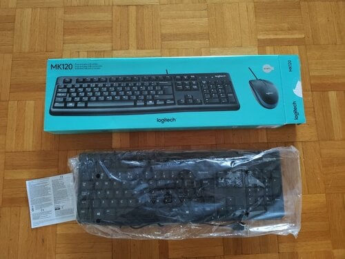 Περισσότερες πληροφορίες για "Logitech Desktop MK120 (920-002562) Αγγλικό US"