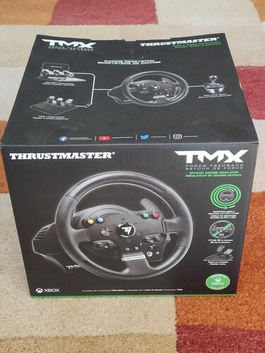 Περισσότερες πληροφορίες για "Τιμονιέρα Thrustmaster TMX με πετάλια και Force Feedback"