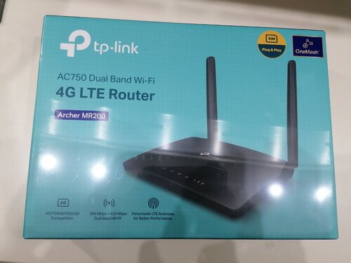 Περισσότερες πληροφορίες για "TP-LINK Archer MR200 Ολοκαίνουριο"