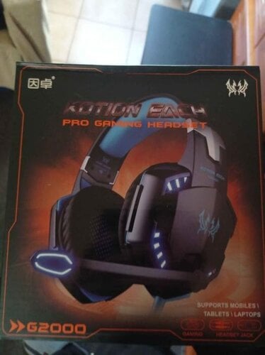 Περισσότερες πληροφορίες για "Gaming Headset Kotion Each G2000 Over Ear με σύνδεση 3.5mm / USB Μπλε"