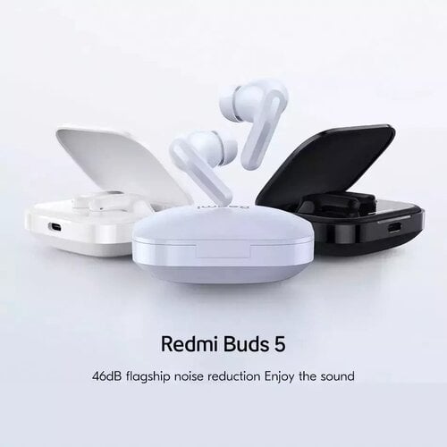 Περισσότερες πληροφορίες για "Xiaomi Redmi Buds 5 (Λευκό)"