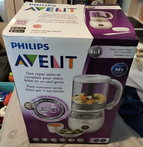 Περισσότερες πληροφορίες για "Philips Avent Ατμομάγειρας multi SCF883/01"