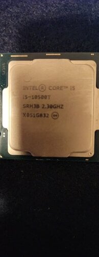 Περισσότερες πληροφορίες για "Intel Core i5-10500T"