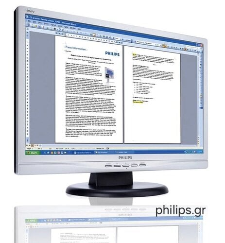 Περισσότερες πληροφορίες για "Οθόνη Philips 19" 190cw (ανταλλακτικά)"