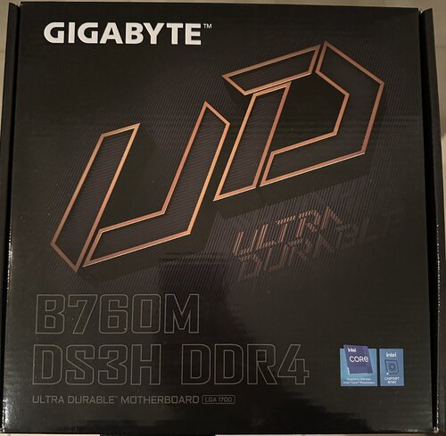 Περισσότερες πληροφορίες για "Gigabyte B760M DS3H DDR4"