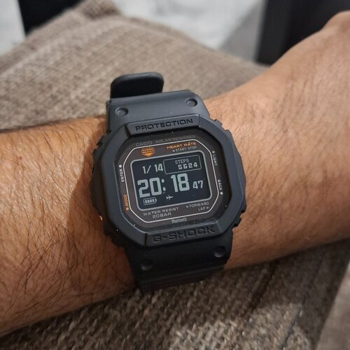 Περισσότερες πληροφορίες για "Casio GShock DW-H5600 Smartwatch"