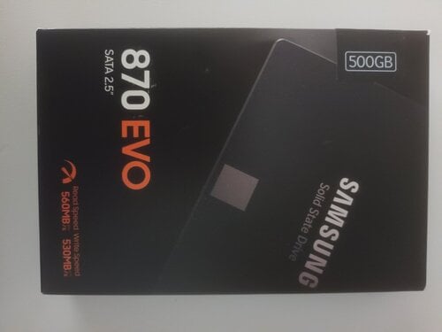 Περισσότερες πληροφορίες για "SSD 500GB SAMSUNG"