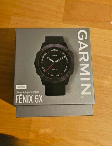 Περισσότερες πληροφορίες για "Garmin fenix 6X  Sapphire"