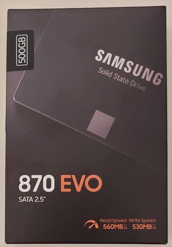 Περισσότερες πληροφορίες για "Samsung 870 EVO 500 GB - ΣΦΡΑΓΙΣΜΕΝΟΣ"