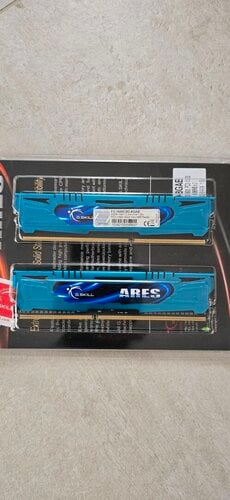 Περισσότερες πληροφορίες για "G.Skill Ares DDR3-1600 2x4gb (8gb)"