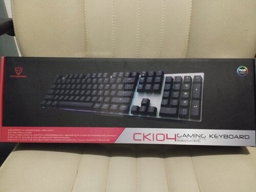 Περισσότερες πληροφορίες για "Motospeed CK104 RGB Mechanical Keyboard - Red Color w/ Outemu Brown"