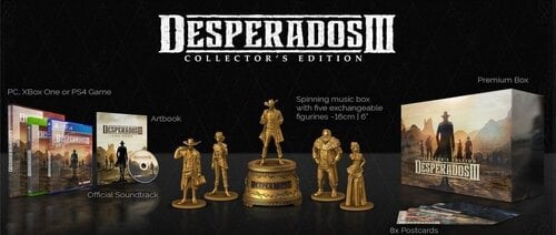 Περισσότερες πληροφορίες για "DESPERADOS 3 COLLECTORS EDITION"