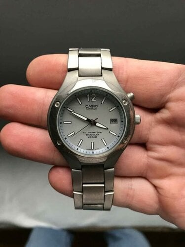 Περισσότερες πληροφορίες για "Casio Lineage TITANIUM LIN-165 wristwatch"