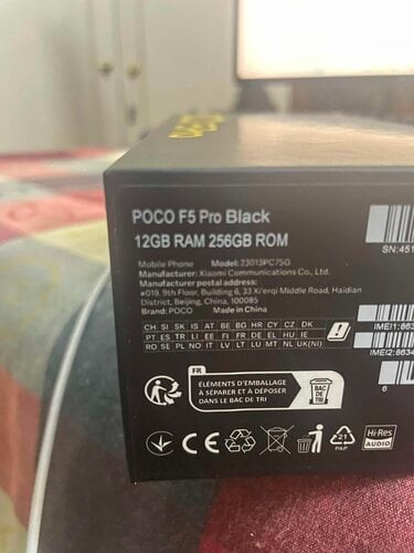 Περισσότερες πληροφορίες για "Xiaomi POCO F5 PRO Black (12GB RAM/256 GB ROM)"