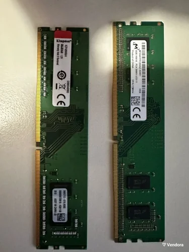 Περισσότερες πληροφορίες για "RAM KINGSTON KCP426NS6/4 4GB DDR4 2666MHZ & Micron MTA4ATF51264AZ-2G6E1 DDR4 4GB PC4-2666V Memory"