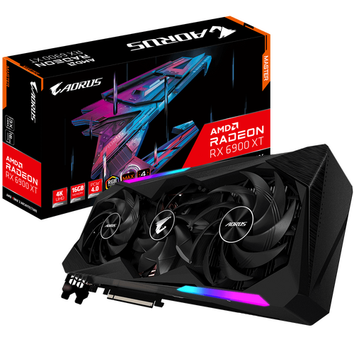 Περισσότερες πληροφορίες για "Gigabyte Radeon RX 6900 XT 16G MASTER 16G (rev. 2.0)"