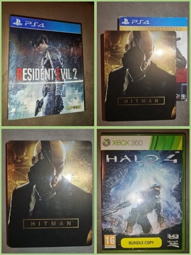 Περισσότερες πληροφορίες για "Resident Evil 2 Remake Lenticular Edition / Hitman Definitive Steelbook Edition / Ninja Gaiden / +++"