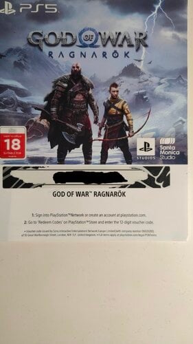 Περισσότερες πληροφορίες για "God of War Ragnarök (PS5 code)"