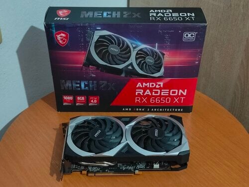 Περισσότερες πληροφορίες για "MSI Radeon RX 6650 XT MECH 2X 8G OC"