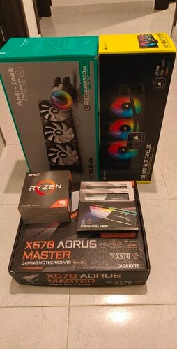 Περισσότερες πληροφορίες για "Aorus x570 master 5900x 32gb gskil κ 2 aio πακέτο όλα μαζί"