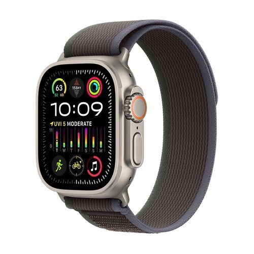 Περισσότερες πληροφορίες για "Apple Watch Ultra 2 (Τιτάνιο) Blue/Black Trail Loop M/L"