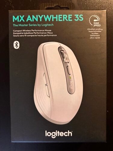 Περισσότερες πληροφορίες για "Logitech MX Anywhere 3S (Λευκό/RF Wireless + Bluetooth)"