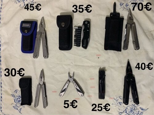 Περισσότερες πληροφορίες για "Leatherman multitool και διαφορα πολυεργαλεια σουγιαδες"