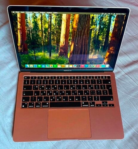 Περισσότερες πληροφορίες για "MacBook Air M1 2020 256GB 8GB GOLD"