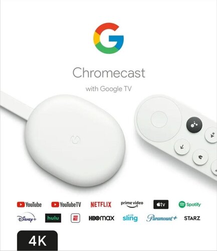 Περισσότερες πληροφορίες για "Google Chromecast TV 4K"