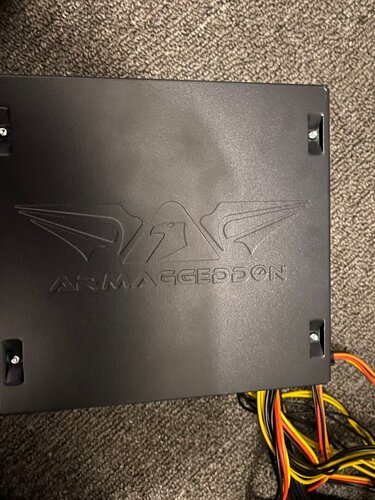 Περισσότερες πληροφορίες για "Armaggeddon Voltron bronze 300fx 600Watt"