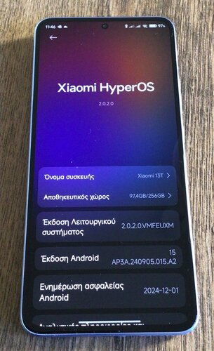 Περισσότερες πληροφορίες για "Xiaomi 13T (Μπλε/256 GB)"