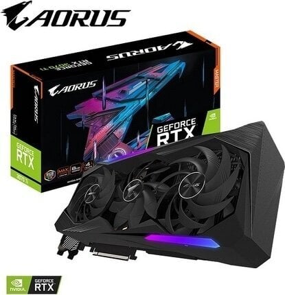 Περισσότερες πληροφορίες για "Gigabyte AORUS GeForce RTX 3070 Ti MASTER"