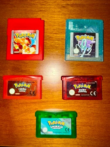 Περισσότερες πληροφορίες για "POKEMON EMERALD, RUBY , FIRE RED , CRYSTAL , RED"