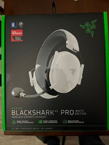 Περισσότερες πληροφορίες για "Razer BlackShark V2 Pro (Άσπρο/Ασύρματα) 2023 edition"